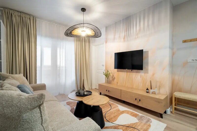 Militari Residence Apartament 2 Camere Tip Studio Design Luminos