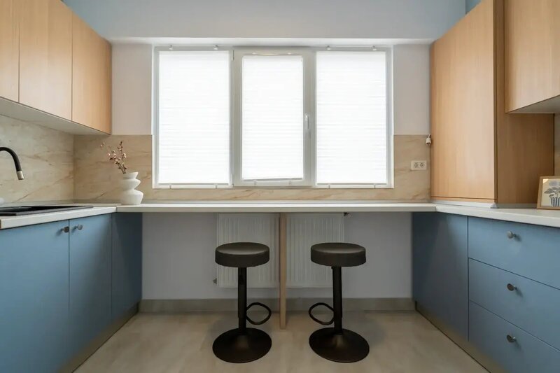 Militari Residence Apartament 2 Camere Tip Studio Design Luminos