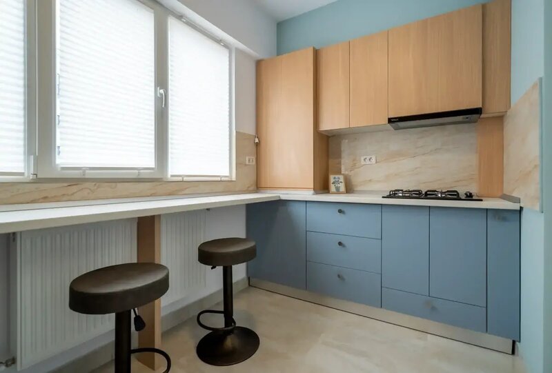 Militari Residence Apartament 2 Camere Tip Studio Design Luminos